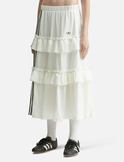 Adidas Originals Long Skirt In White