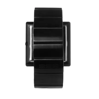 666barcelona Stainless Steel Watch In Black