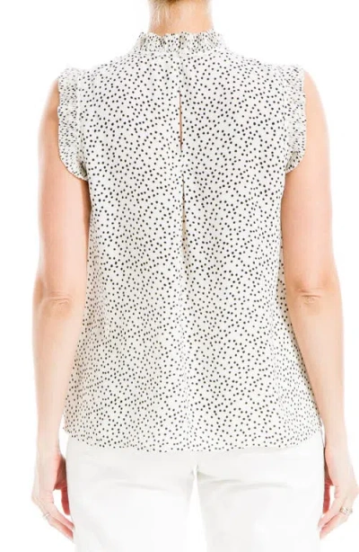 Max Studio Smocked Sleeveless Top In Multi