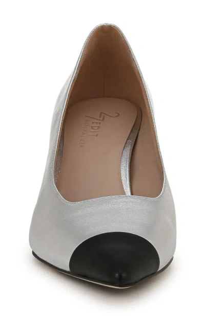 27 Edit Naturalizer Mara Pointed Toe Pump In Silver