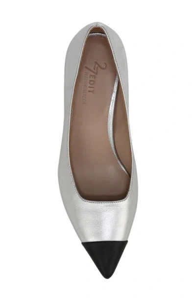 27 Edit Naturalizer Mara Pointed Toe Pump In Silver