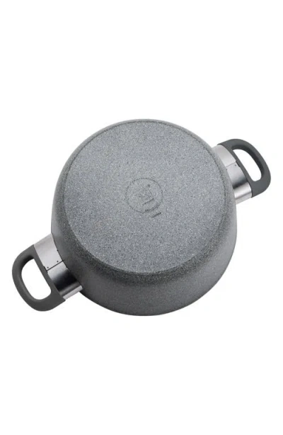 Zwilling Parma Plus Ceramic 4.8-qt Aluminum Ceramic Nonstick Dutch Oven With Lid In Gray