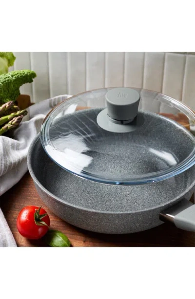 Zwilling Parma Plus Ceramic Nonstick 2.6-quart Saute Pan With Lid In Gray