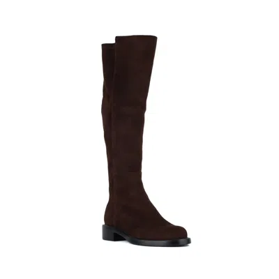 Stuart Weitzman 5050 Gisele Knee-high Boot Brown In Brown