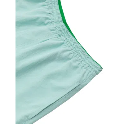 Bottega Veneta Turquoise Polyamide Swim Short In Blue