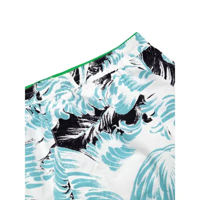 Bottega Veneta White Polyamide Swim Short In White