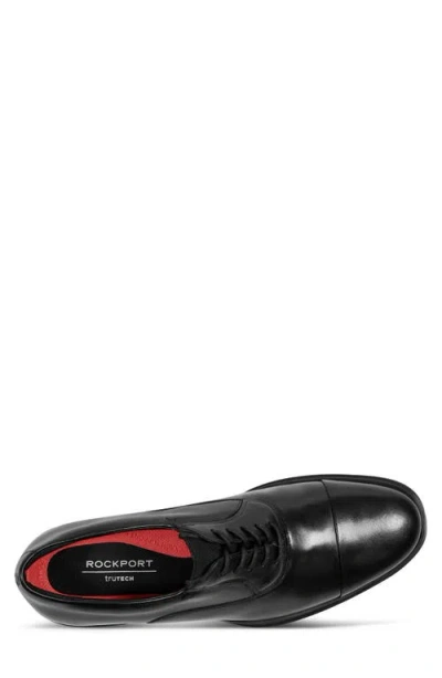 Rockport Keefe Cap Toe Oxford In Black