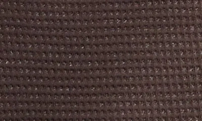Jachs Textured Knit Hooded Pullover In Brown