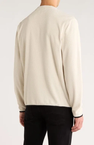 Rainforest Vault Chevron Crewneck Pullover In Neutral
