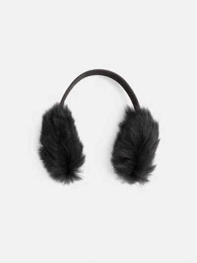 Alex Mill Owen Barry X   Earmuffs In Toscana In Black