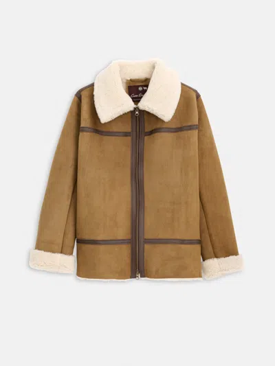 Alex Mill Owen Barry X  Daisy Coat In Brown