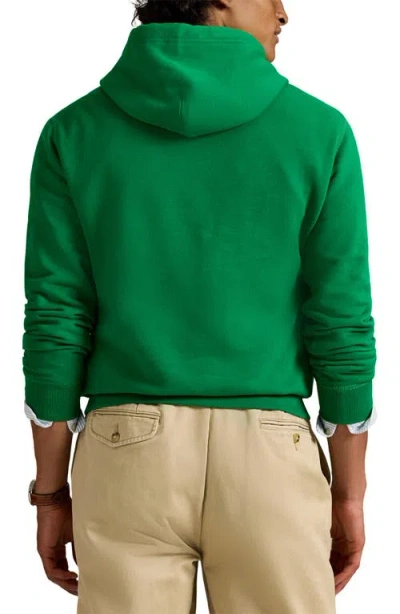 Polo Ralph Lauren The Rl Cotton-blend Fleece Hoodie In Green