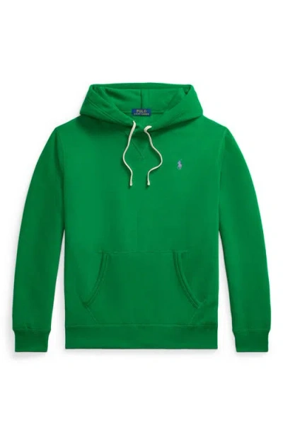 Polo Ralph Lauren The Rl Cotton-blend Fleece Hoodie In Green