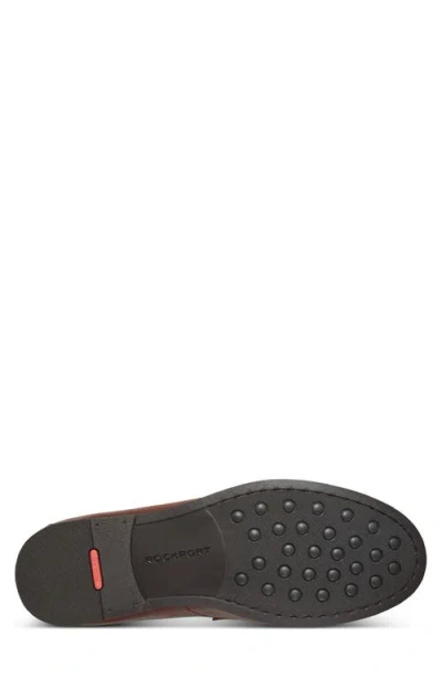 Rockport Men's Whit Dress Slip On Classic Bit Loafers In Brown