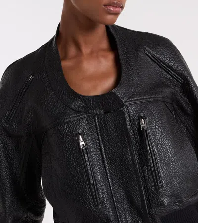 Jacquemus Cropped Crewneck Jacket Textured Finish In Multi