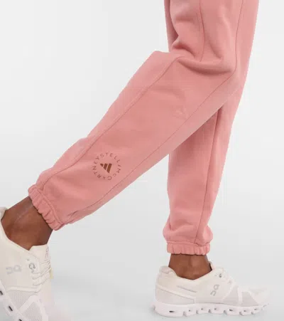 Adidas By Stella Mccartney Logo-print Track Pants In Pink