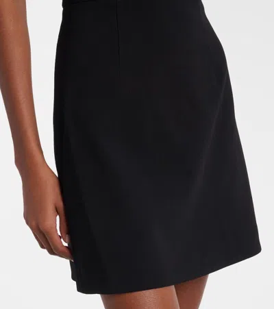 Rebecca Vallance Embellished Strapless Minidress In Black