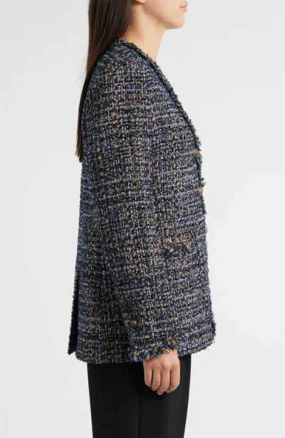 Kobi Halperin Kaden Tweed Jacket In Black