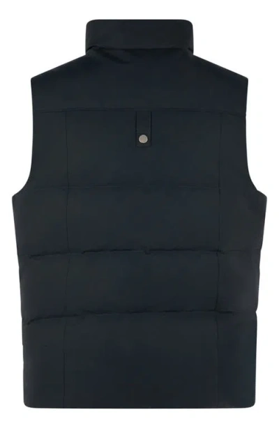 Moose Knuckles Westmount Original Two-tone Vest In Black