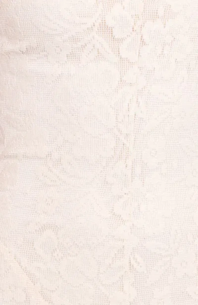 Petal And Pup Petal & Pup Danni Lace Mock Neck Midi Dress In Multi