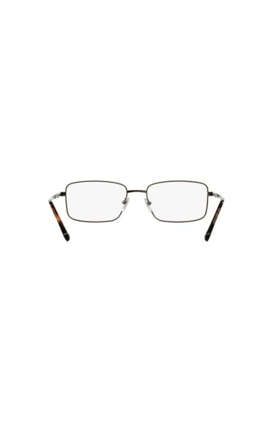 Sferoflex 57mm Rectangle Optical Glasses In Black