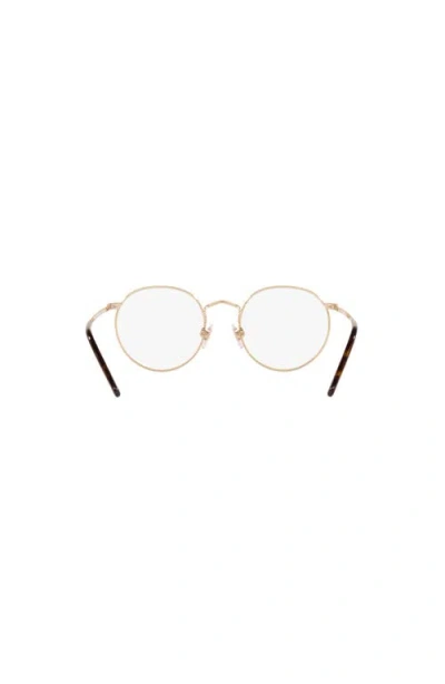 Lenscrafters 49mm Phantos Optical Glasses In Gold