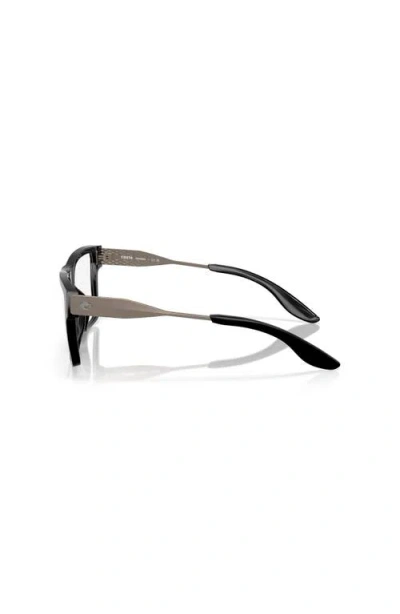 Costa 57mm Square Optical Glasses In Black