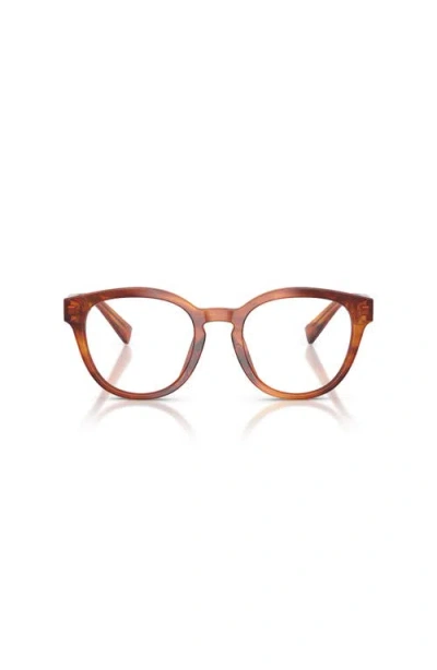Dolce & Gabbana Full Frame Plain Mirror In Brown