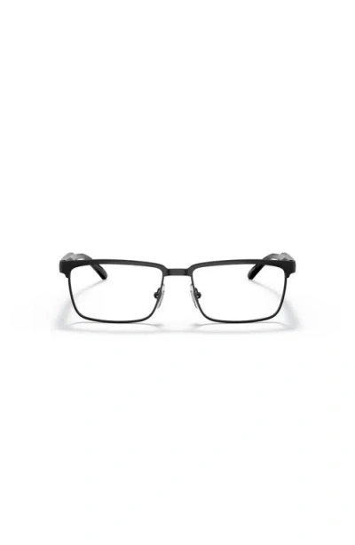 Arnette 54mm Rectangle Optical Glasses In Black