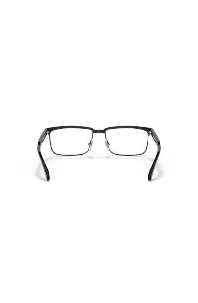 Arnette 54mm Rectangle Optical Glasses In Black