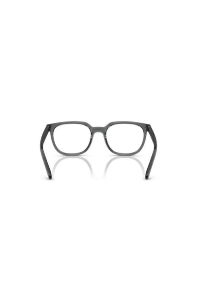 Arnette 49mm Square Optical Glasses In Gray