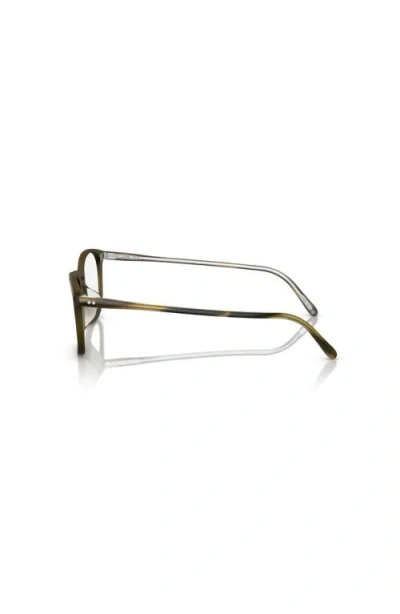 Oliver Peoples 49mm Square Optical Glasses In Black