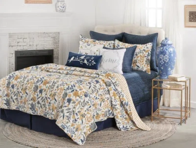 C & F Home C&f Home Natural Home Cotton Quilt Set In Multi
