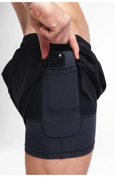 Vitality React Run Short In Black