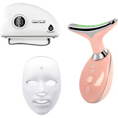 Pursonic Ultimate 7-in-1 Led Light Therapy Skincare Bundle In Multi