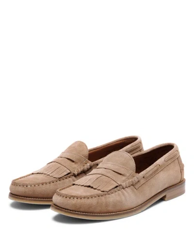 Naked Wolfe Ravello Leather Loafer In Brown