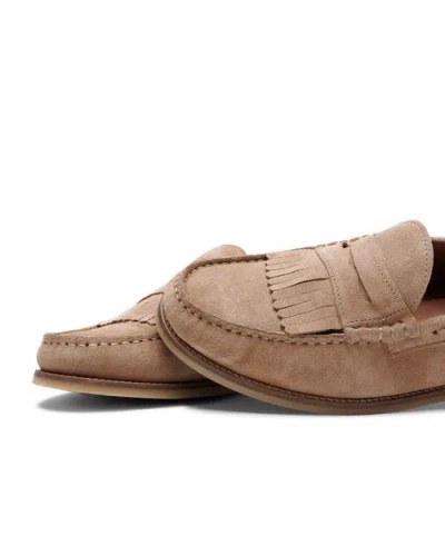 Naked Wolfe Ravello Leather Loafer In Brown