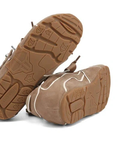 Naked Wolfe Adored Suede Sneaker In Brown