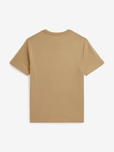 Ralph Lauren Boys Logo T-shirt In Brown