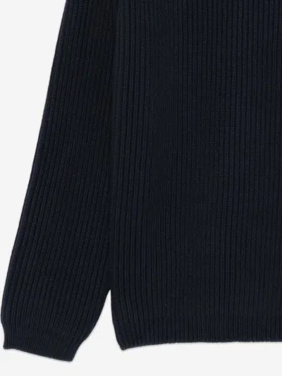 C.p. Company Boys Lens Jumper In Blue
