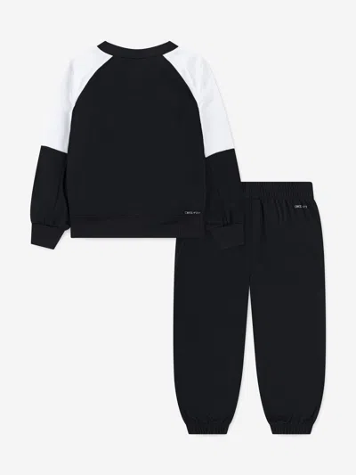 Nike Kids Lifestyle Essentials Tracksuit In Black