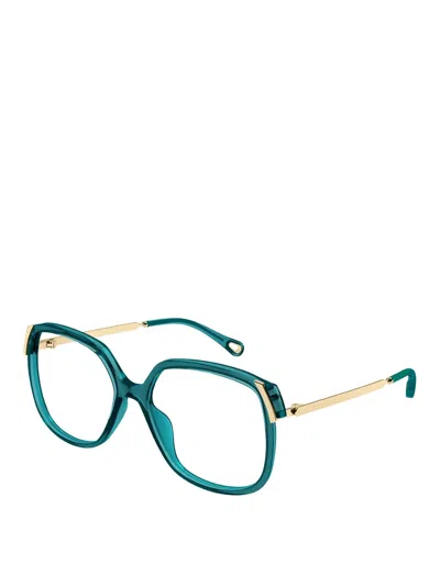 Chloé Eyeglasses In Green