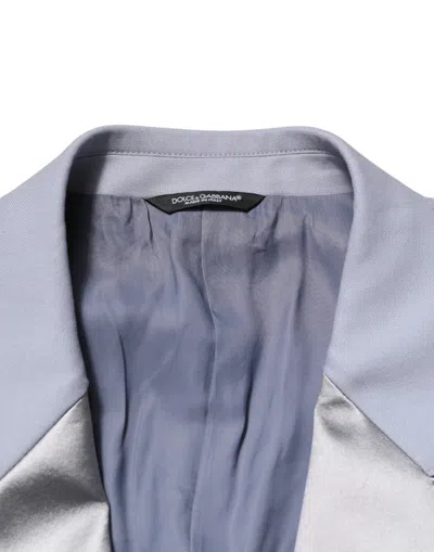 Pre-owned Dolce & Gabbana Gray Wool Single Breasted Men Suit Men's Blazer ()