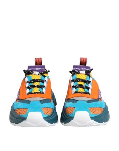 Pre-owned Dolce & Gabbana Multicolor Daymaster Low Top Sneakers Men's Shoes ()