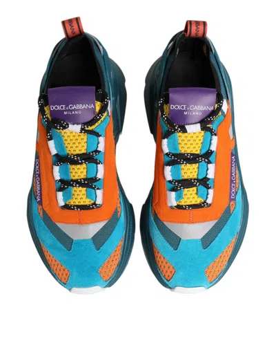 Pre-owned Dolce & Gabbana Multicolor Daymaster Low Top Sneakers Men's Shoes ()