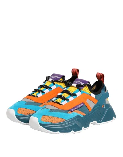 Pre-owned Dolce & Gabbana Multicolor Daymaster Low Top Sneakers Men's Shoes ()