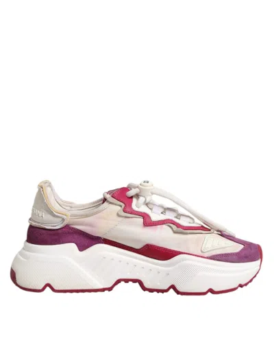 Pre-owned Dolce & Gabbana Multicolor Daymaster Low Top Sneakers Women's Shoes ()