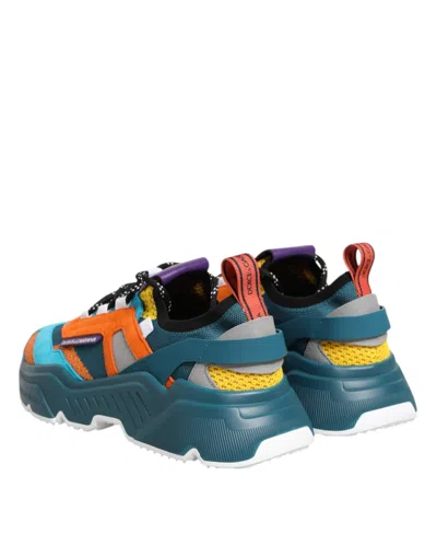 Pre-owned Dolce & Gabbana Multicolor Daymaster Low Top Sneakers Men's Shoes ()