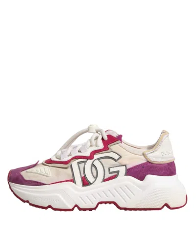 Pre-owned Dolce & Gabbana Multicolor Daymaster Low Top Sneakers Women's Shoes ()