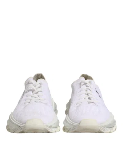 Pre-owned Dolce & Gabbana White Airmaster Low Top Men Sneakers Men's Shoes ()